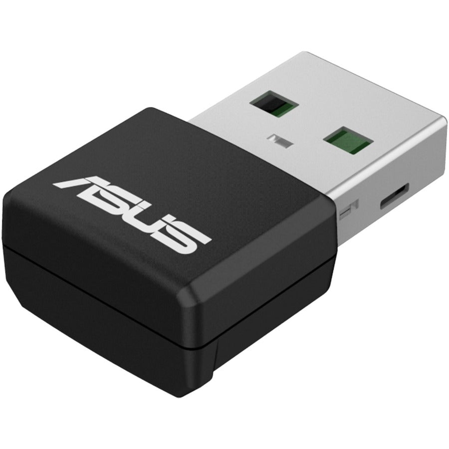 Asus USB-AX55 Nano IEEE 802.11ax Dual Band Wi-Fi Adapter for Computer/Notebook USB-AX55 NANO