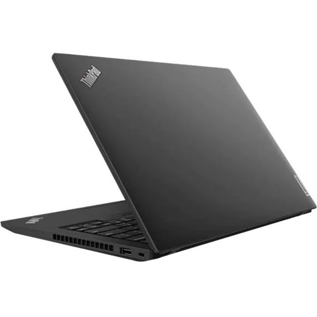 Ordinateur portable Lenovo ThinkPad T14 Gen 4 21HD0088US 14" - WUXGA - 1920 x 1200 - Intel Core i7 13e génération i7-1365U Deca-core (10 Core) - 16 Go de RAM totale - 16 Go de mémoire intégrée - 512 Go SSD - Thunder Black 21HD0088US