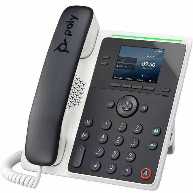 Téléphone IP Poly Edge E100 - Filaire - Filaire - NFC - Bureau, Montage mural - Conforme TAA 2200-86980-001