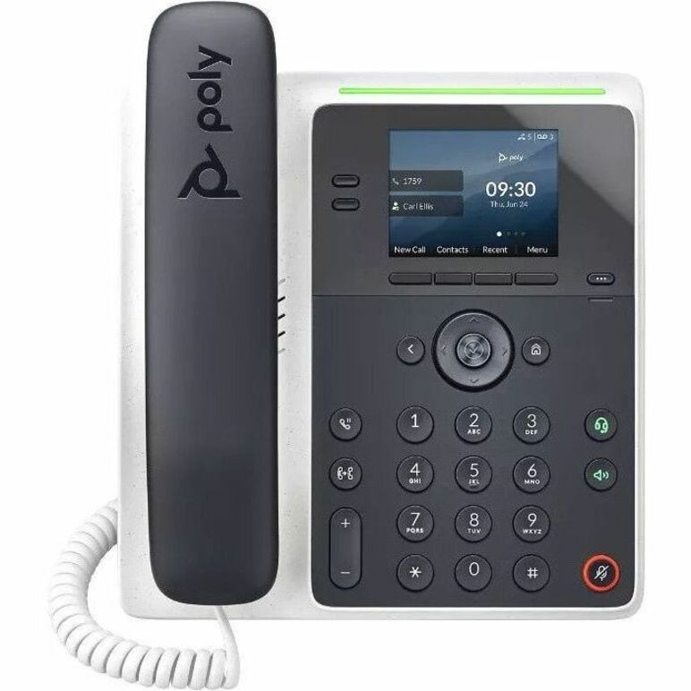 Téléphone IP Poly Edge E100 - Filaire - Filaire - NFC - Bureau, Montage mural - Conforme TAA 2200-86980-001