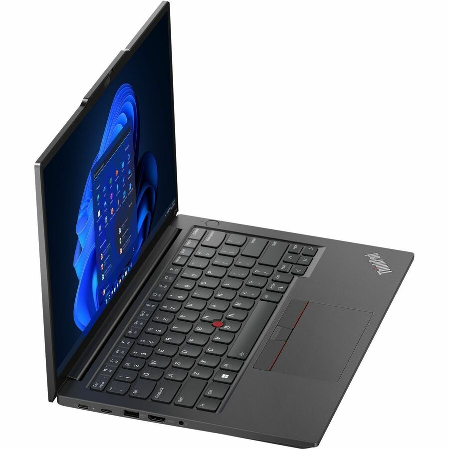 Lenovo ThinkPad E14 Gen 5 21JR001RUS 14" Notebook - WUXGA - 1920 x 1200 - AMD Ryzen 5 7530U Hexa-core (6 Core) 2 GHz - 16 GB Total RAM - 8 GB On-board Memory - 256 GB SSD - Graphite Black 21JR001RUS