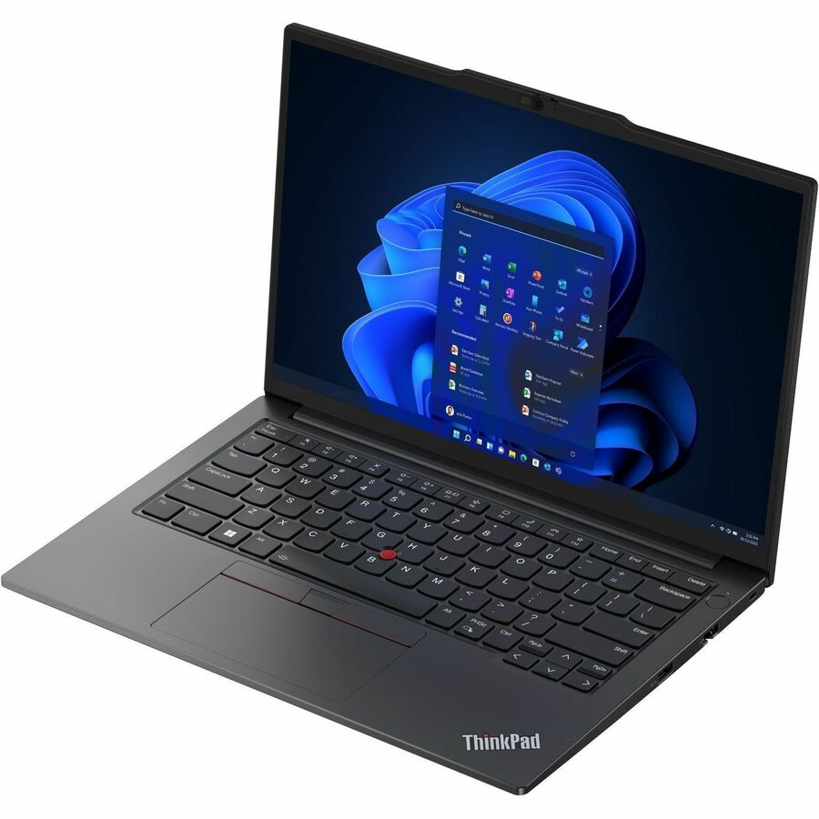 Lenovo ThinkPad E14 Gen 5 21JR001RUS 14" Notebook - WUXGA - 1920 x 1200 - AMD Ryzen 5 7530U Hexa-core (6 Core) 2 GHz - 16 GB Total RAM - 8 GB On-board Memory - 256 GB SSD - Graphite Black 21JR001RUS