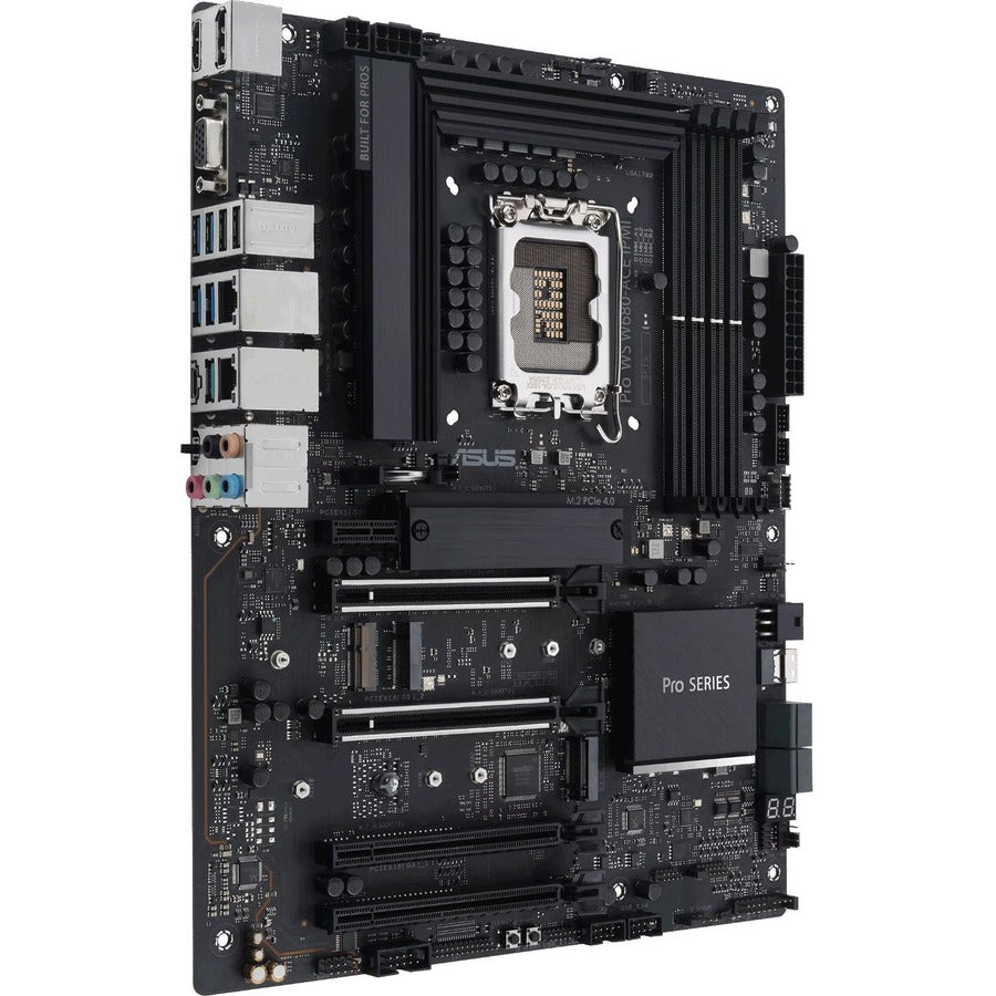 Asus Pro WS W680-ACE IPMI Workstation Motherboard - Intel W680 Chipset - Socket LGA-1700 - ATX PRO WS W680-ACE IPMI