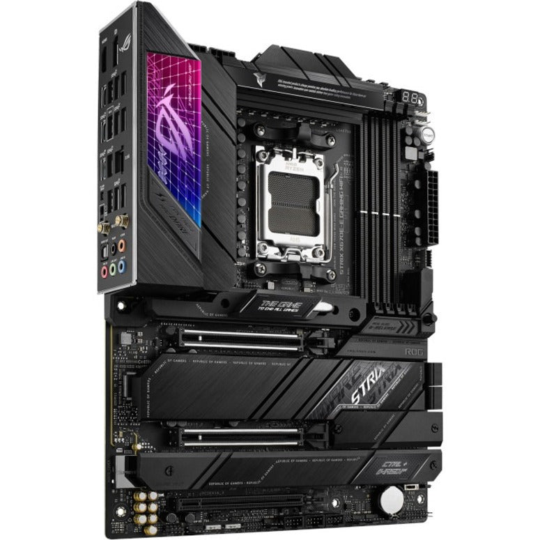 Carte mère de bureau de jeu Asus ROG Strix X670E-E GAMING WIFI - Chipset AMD X670 - Socket AM5 - ATX ROGSTRIXX670E-EGAMINGWIFI