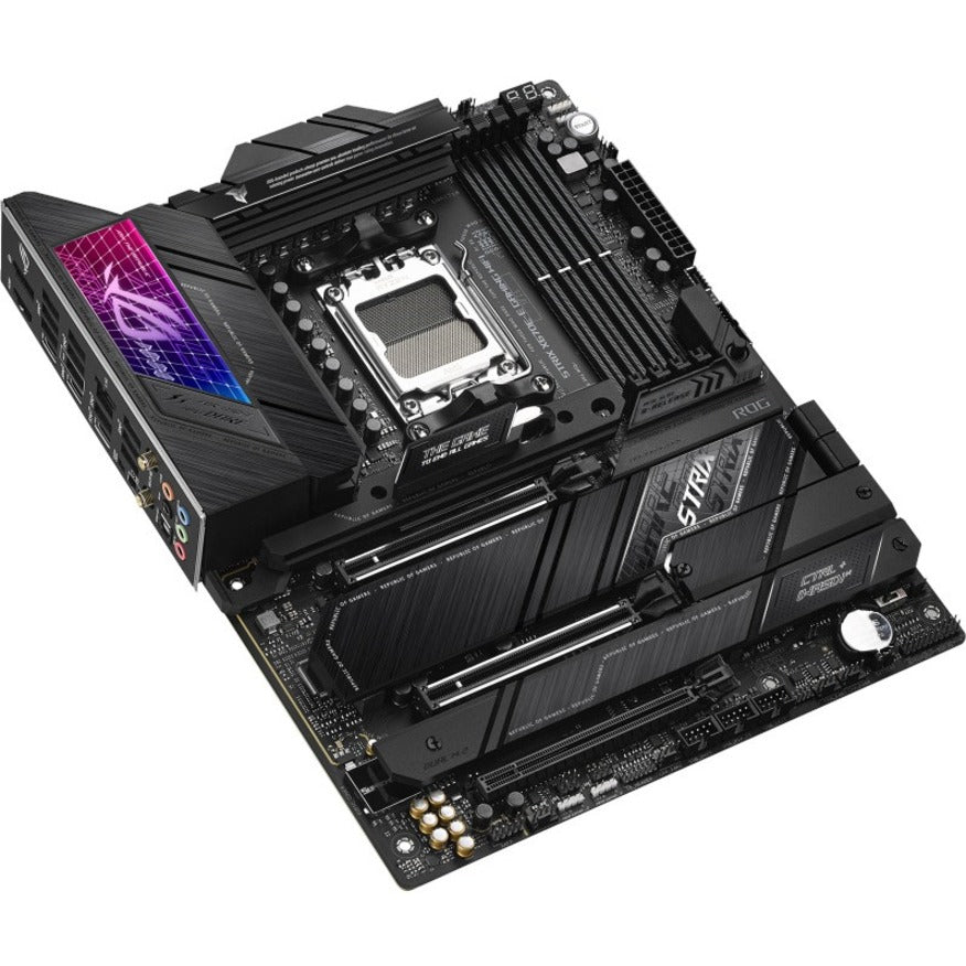 Carte mère de bureau de jeu Asus ROG Strix X670E-E GAMING WIFI - Chipset AMD X670 - Socket AM5 - ATX ROGSTRIXX670E-EGAMINGWIFI