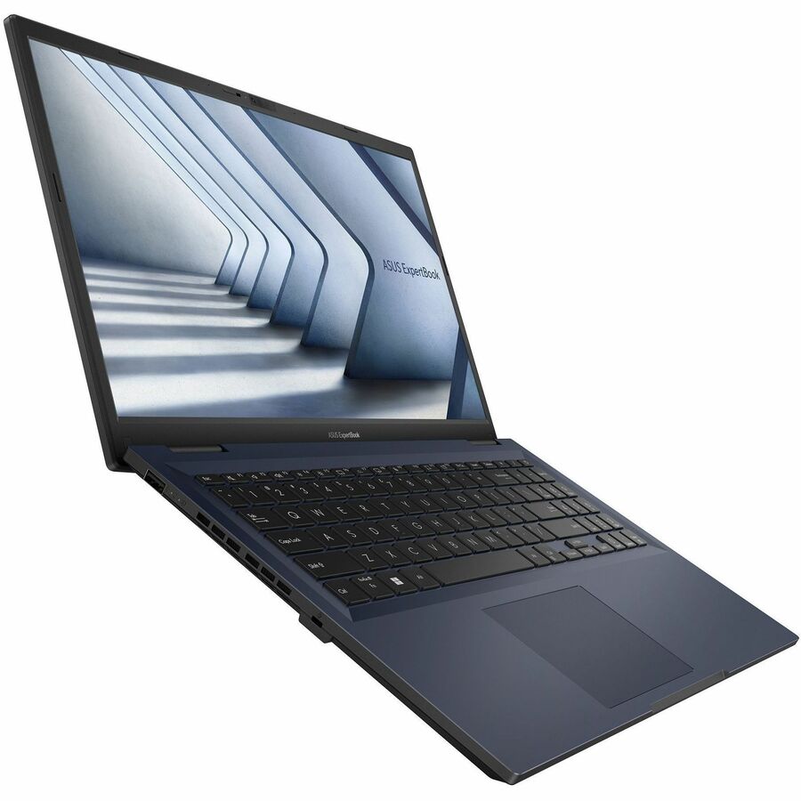 Asus ExpertBook B1 B1502 B1502CBA-C71P-CA 15.6" Notebook - Full HD - 1920 x 1080 - Intel Core i7 12th Gen i7-1255U Deca-core (10 Core) 1.70 GHz - 16 GB Total RAM - 512 GB SSD - Star Black B1502CBA-C71P-CA