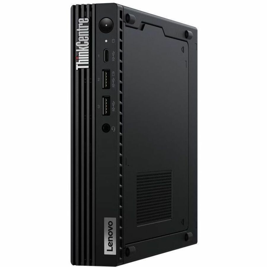 Lenovo ThinkCentre M90q Gen 3 11U50069US Desktop Computer - Intel Core i5 12th Gen i5-12500 Hexa-core (6 Core) 3 GHz - 16 GB RAM DDR5 SDRAM - 256 GB M.2 PCI Express NVMe 4.0 x4 SSD - Tiny - Black 11U50069US