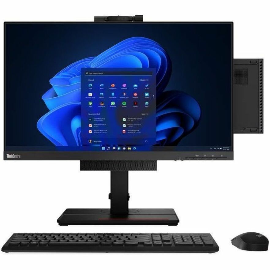 Lenovo ThinkCentre M90q Gen 3 11U50069US Desktop Computer - Intel Core i5 12th Gen i5-12500 Hexa-core (6 Core) 3 GHz - 16 GB RAM DDR5 SDRAM - 256 GB M.2 PCI Express NVMe 4.0 x4 SSD - Tiny - Black 11U50069US