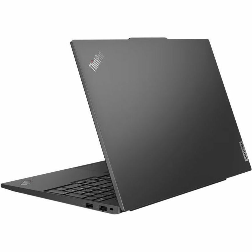 Ordinateur portable Lenovo ThinkPad E16 Gen 1 21JN003YUS 16" - WUXGA - 1920 x 1200 - Intel Core i5 13e génération i5-1335U Deca-core (10 Core) 1,30 GHz - 16 Go de RAM totale - 8 Go de mémoire intégrée - 256 Go SSD - Noir graphite 21JN003YUS