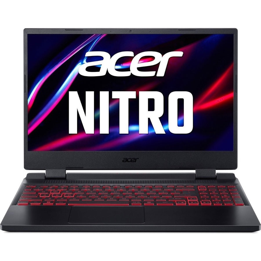 Ordinateur portable de jeu Acer Nitro 5 AN515-58 AN515-58-52E8 15,6" - Full HD - 1920 x 1080 - Intel Core i5 12e génération i5-12500H Dodeca-core (12 cœurs) 2,50 GHz - 8 Go de RAM totale - 512 Go SSD - Noir obsidienne NH.QLZAA.005