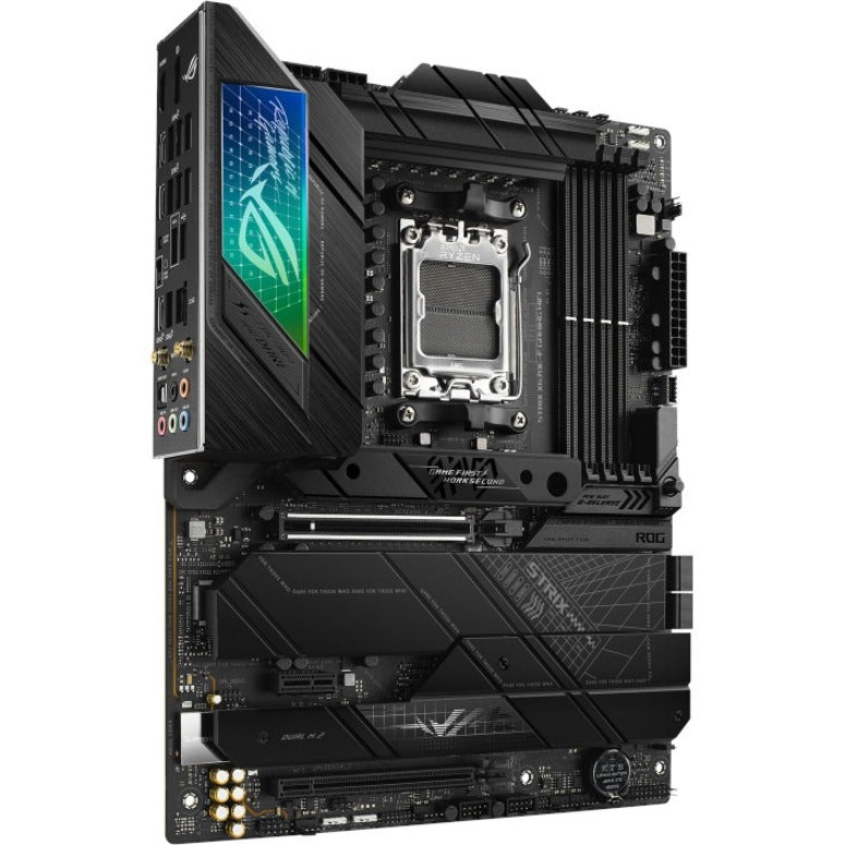 Asus ROG Strix X670E-F GAMING WIFI Gaming Desktop Motherboard - AMD X670 Chipset - Socket AM5 - ATX ROGSTRIXX670E-FGAMINGWIFI