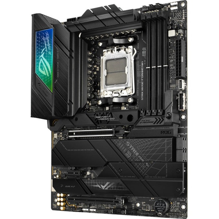 Asus ROG Strix X670E-F GAMING WIFI Gaming Desktop Motherboard - AMD X670 Chipset - Socket AM5 - ATX ROGSTRIXX670E-FGAMINGWIFI