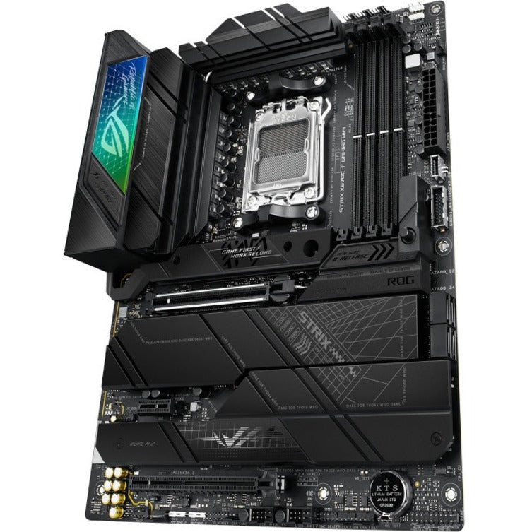 Asus ROG Strix X670E-F GAMING WIFI Gaming Desktop Motherboard - AMD X670 Chipset - Socket AM5 - ATX ROGSTRIXX670E-FGAMINGWIFI