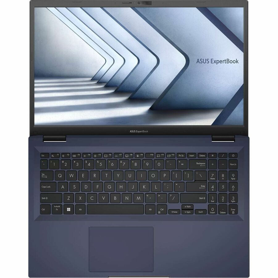 Asus ExpertBook Essential B1 B1502 B1502CBA-Q51P-CB 15.6" Notebook - Intel Core i5 12th Gen i5-1235U Deca-core (10 Core) 1.30 GHz - 8 GB Total RAM - 512 GB SSD - Star Black B1502CBA-Q51P-CB