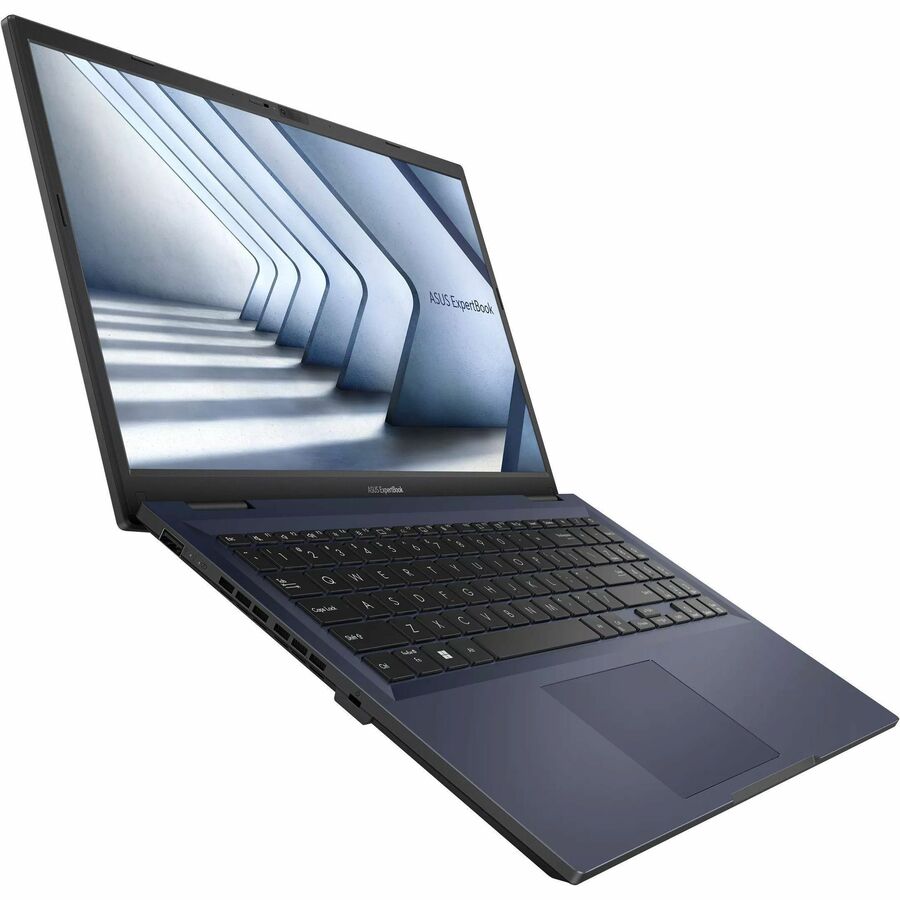 Asus ExpertBook Essential B1 B1502 B1502CBA-Q51P-CB 15.6" Notebook - Intel Core i5 12th Gen i5-1235U Deca-core (10 Core) 1.30 GHz - 8 GB Total RAM - 512 GB SSD - Star Black B1502CBA-Q51P-CB