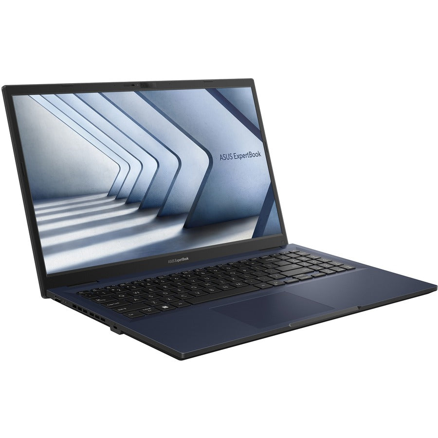 Asus ExpertBook B1 B1502 B1502CBA-C51P-CA 15.6" Notebook - Full HD - 1920 x 1080 - Intel Core i5 12th Gen i5-1235U Deca-core (10 Core) 1.30 GHz - 8 GB Total RAM - 512 GB SSD - Star Black B1502CBA-C51P-CA