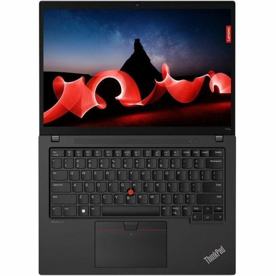 Ordinateur portable Lenovo ThinkPad T14s Gen 4 21F6001HUS 14" - WUXGA - 1920 x 1200 - Intel Core i7 13e génération i7-1365U Deca-core (10 Core) - 16 Go de RAM totale - 16 Go de mémoire intégrée - 512 Go SSD - Noir profond 21F6001HUS