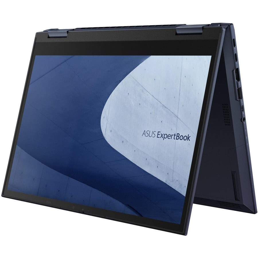 Asus ExpertBook B7 Flip B7402F B7402FBA-Q73P-CB 14" Touchscreen Convertible 2 in 1 Notebook - Intel Core i7 12th Gen i7-1260P Dodeca-core (12 Core) 2.10 GHz - 32 GB Total RAM - 1 TB SSD - Star Black B7402FBA-Q73P-CB