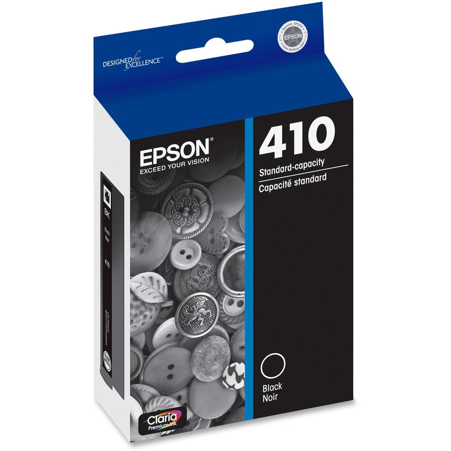 Epson Claria 410 Original Inkjet Ink Cartridge - Black - 1 Each T410020-S