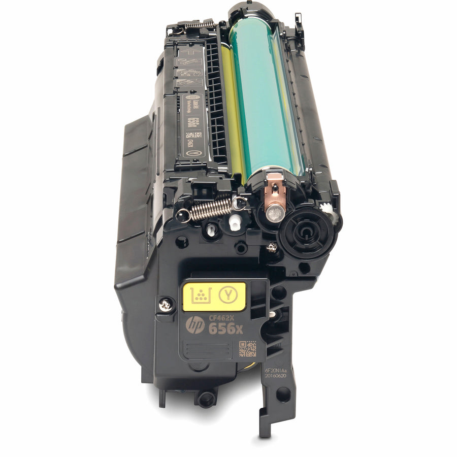 Cartouche de toner laser authentique HP 656X (CF462X) à haut rendement - Jaune - 1 de chaque CF462X