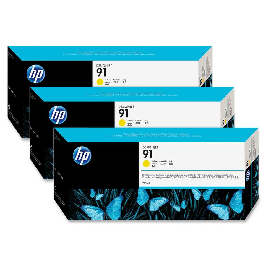 Cartouche d'encre authentique HP 91 - Multipack C9485A