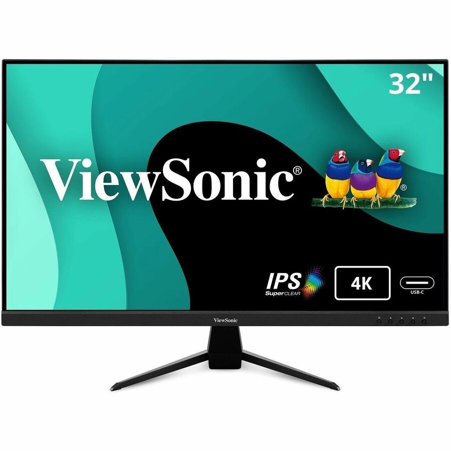 ViewSonic VX3267U-4K 31.5" 4K UHD LED Monitor - 16:9 - Black VX3267U-4K