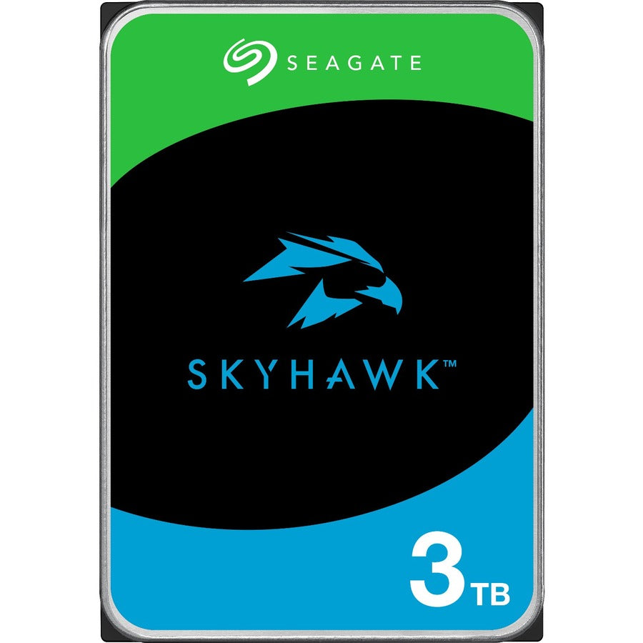 Seagate SkyHawk ST3000VX015 3 TB Hard Drive - 3.5" Internal - SATA (SATA/600) - Conventional Magnetic Recording (CMR) Method ST3000VX015