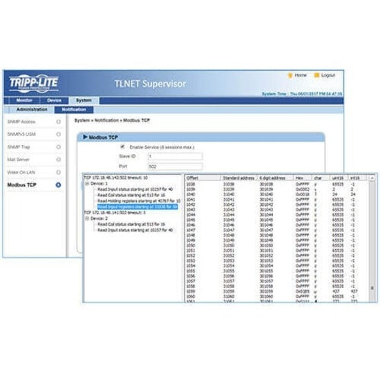 Carte accessoire de gestion Web Tripp Lite pour systèmes UPS SmartPro ou SmartOnline TLNETCARD