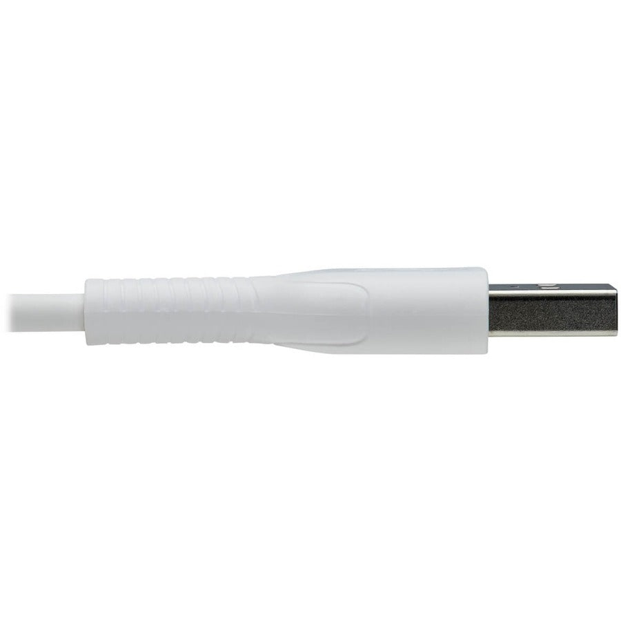 Tripp Lite Safe-IT M100AB-01M-WH Lightning/USB Data Transfer Cable M100AB-01M-WH