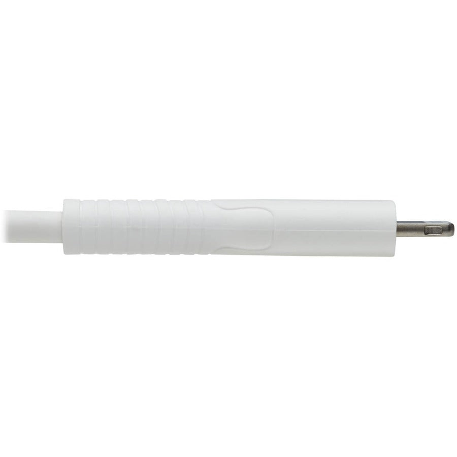Tripp Lite Safe-IT M100AB-01M-WH Lightning/USB Data Transfer Cable M100AB-01M-WH