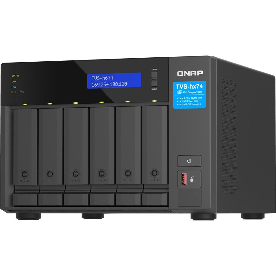 QNAP TVS-h674-i5-32G SAN/NAS Storage System TVS-H674-I5-32G-US