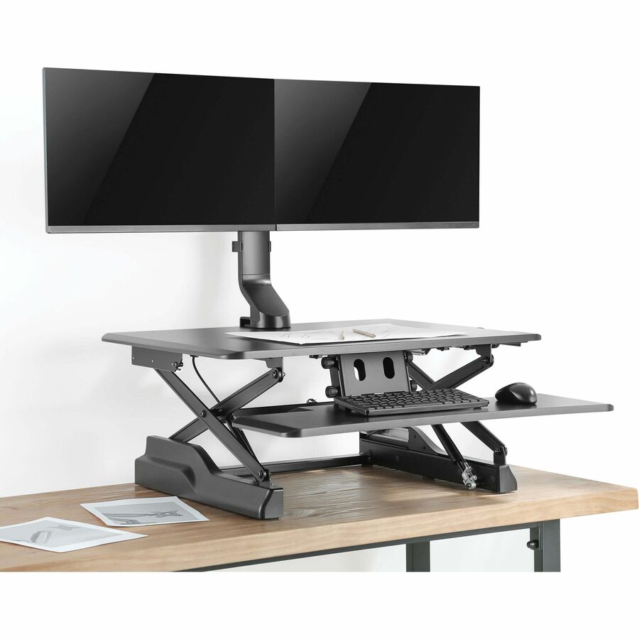 Tripp Lite DDR1727DC Desk Mount for Monitor, Flat Panel Display, TV - Black DDR1727DC