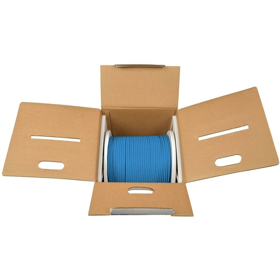 Tripp Lite 1000FT PVC CMR CAT 6 SOLID UTP BULK CABLE BLUE 1000' N222-01K-BL