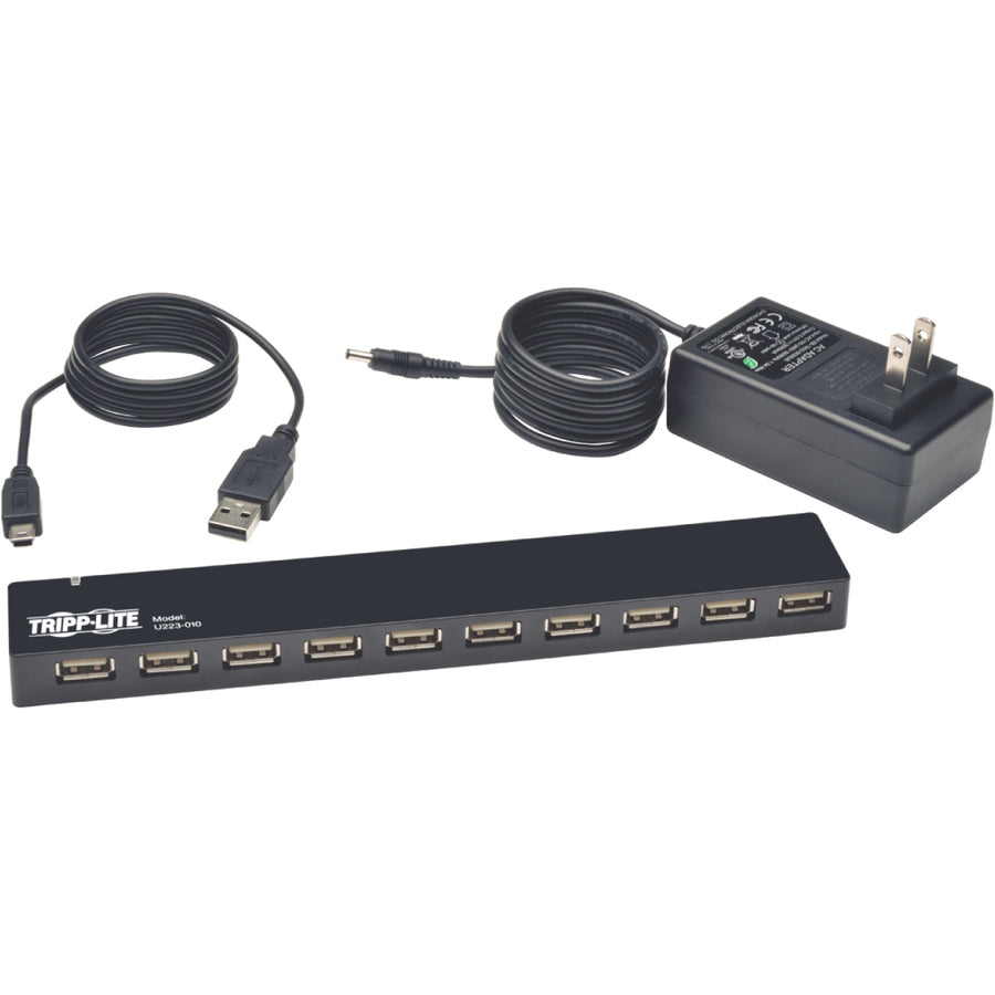 Tripp Lite Hub USB 2.0 haute vitesse à 10 ports U223-010
