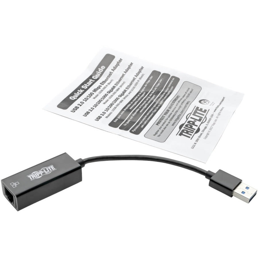 Tripp Lite U336-000-R USB 3.0 to Ethernet Adapter U336-000-R
