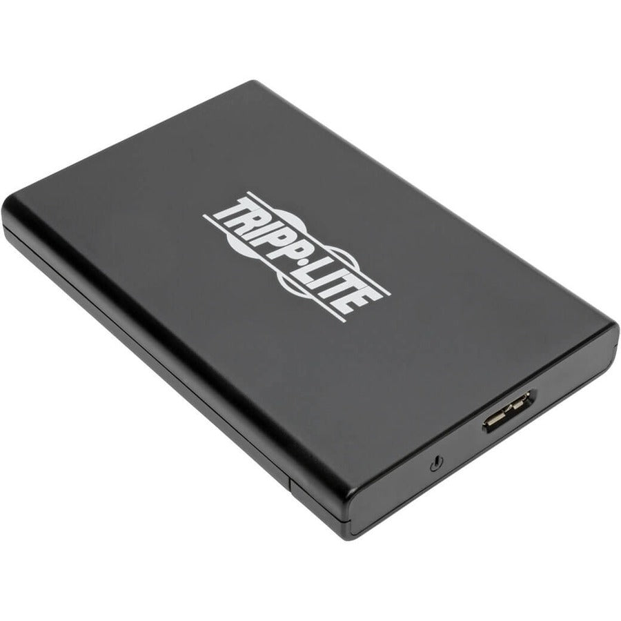 Boîtier de disque Tripp Lite U357-025-UASP - Interface hôte USB 3.0 externe - Noir U357-025-UASP