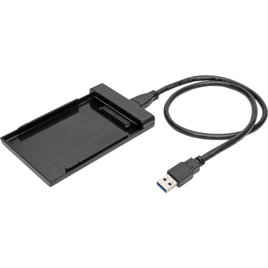 Tripp Lite U357-025-UASP Drive Enclosure - USB 3.0 Host Interface External - Black U357-025-UASP