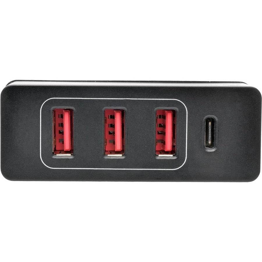 Tripp Lite 4-Port USB Charging Station with USB-C Charging and USB-A Auto-Sensing Ports U280-004-WS3C1