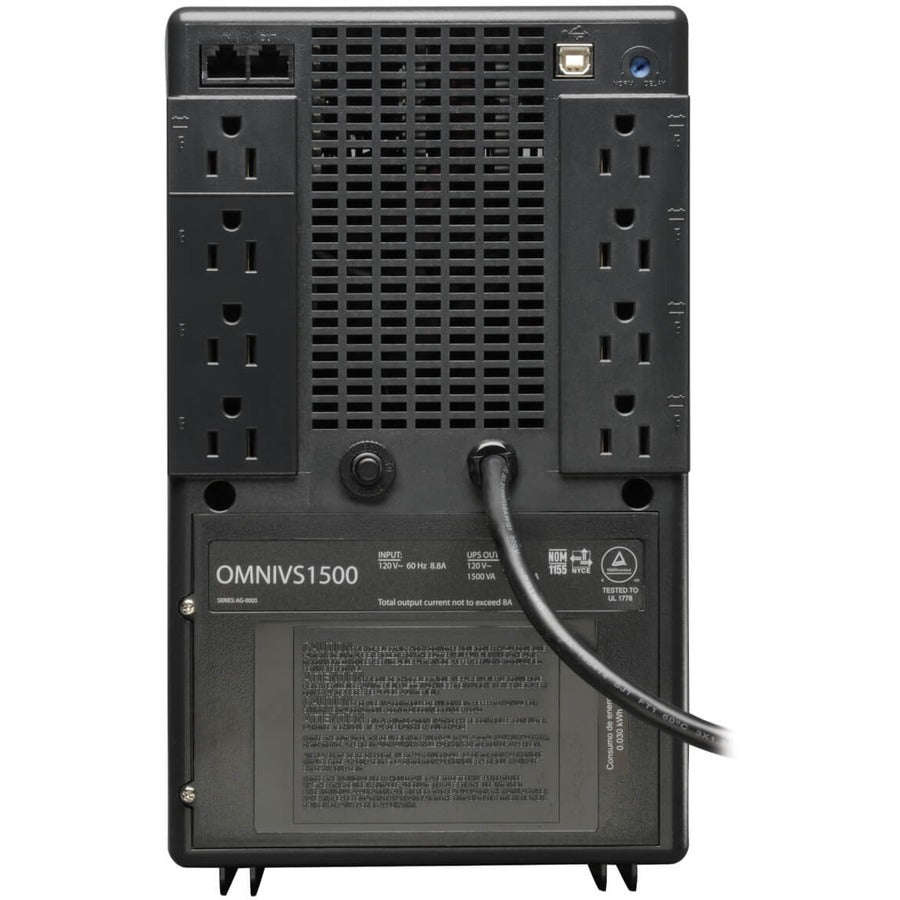 Tripp Lite Omni VS 1500VA Tower UPS OMNIVS1500