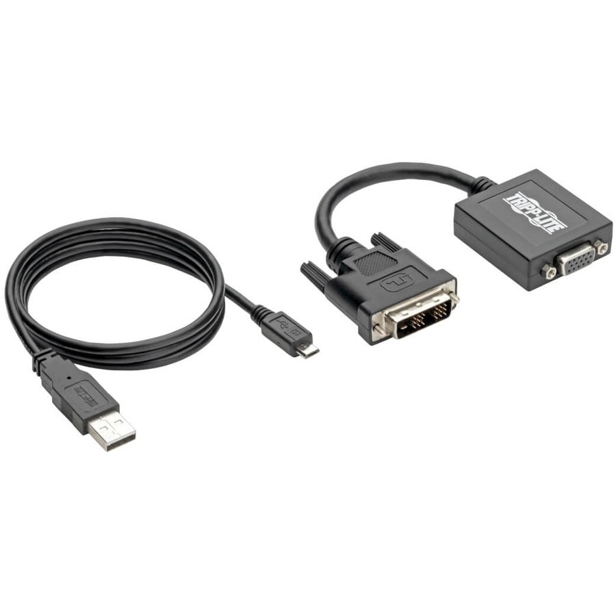 Tripp Lite 6in DVI-D to VGA Adapter Active Converter Cable 6" 1920x1200 P120-06N-ACT