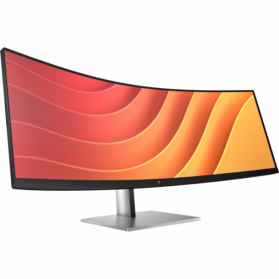 HP E45c G5 44.5" Dual Quad HD (DQHD) Curved Screen LED Monitor - 32:9 - Black, Silver 6N4C1AA#ABA