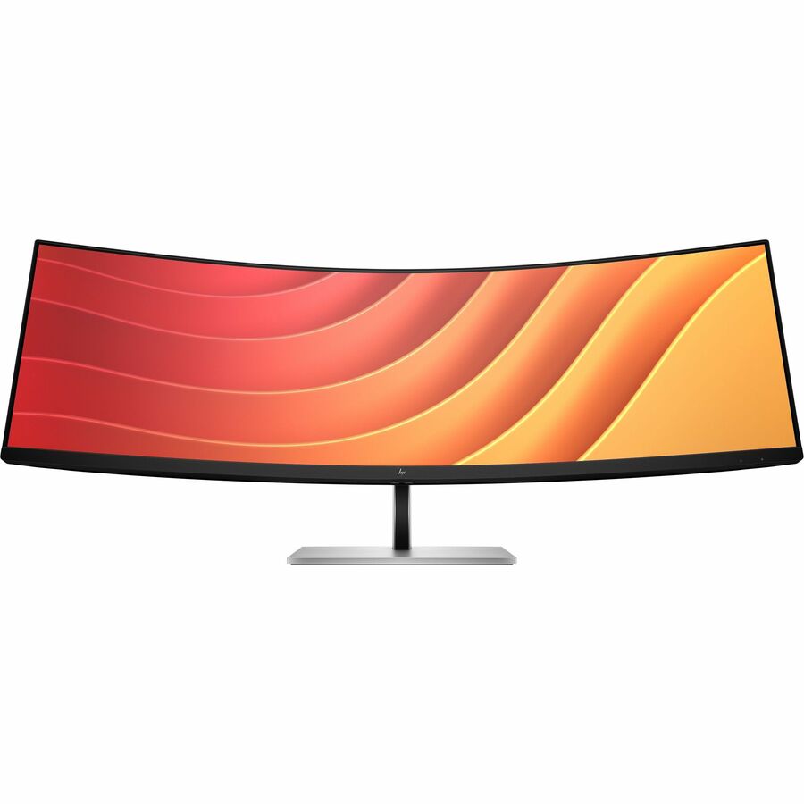 HP E45c G5 44.5" Dual Quad HD (DQHD) Curved Screen LED Monitor - 32:9 - Black, Silver 6N4C1AA#ABA