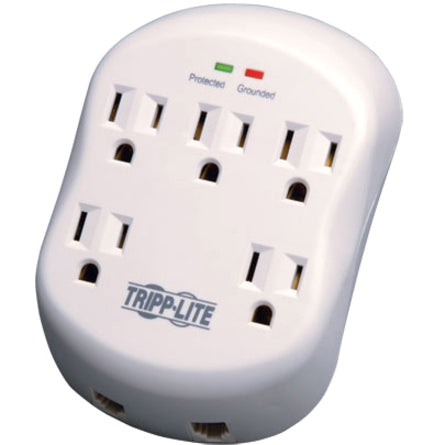 Tripp Lite SK5TEL-0 5-Outlets Surge Suppressor SK5TEL-0