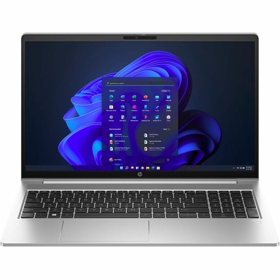 HP ProBook 450 G10 15.6" Notebook - Full HD - 1920 x 1080 - Intel Core i5 13th Gen i5-1335U Deca-core (10 Core) - 16 GB Total RAM - 512 GB SSD - Pike Silver Plastic 822P6UT#ABA