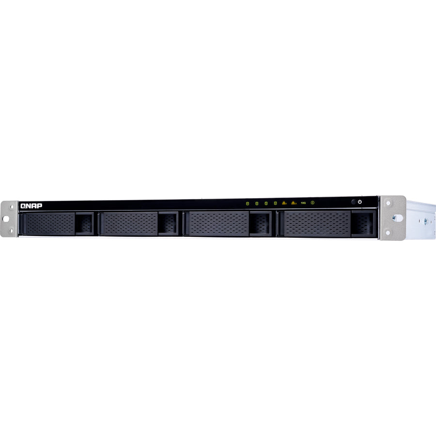 NAS QNAP à montage en rack courte profondeur avec processeur quadricœur et port SFP+ 10GbE TS-431XEU-2G-US