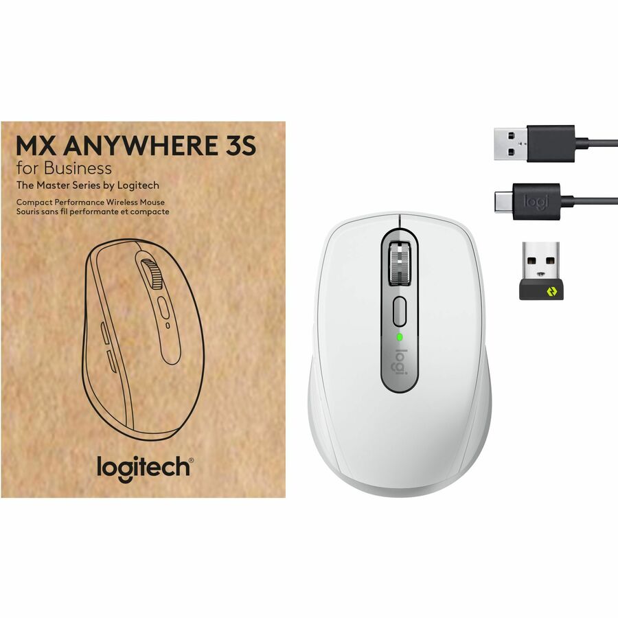 Logitech MX Anywhere 3S for Business - Wireless Mouse 910-006957