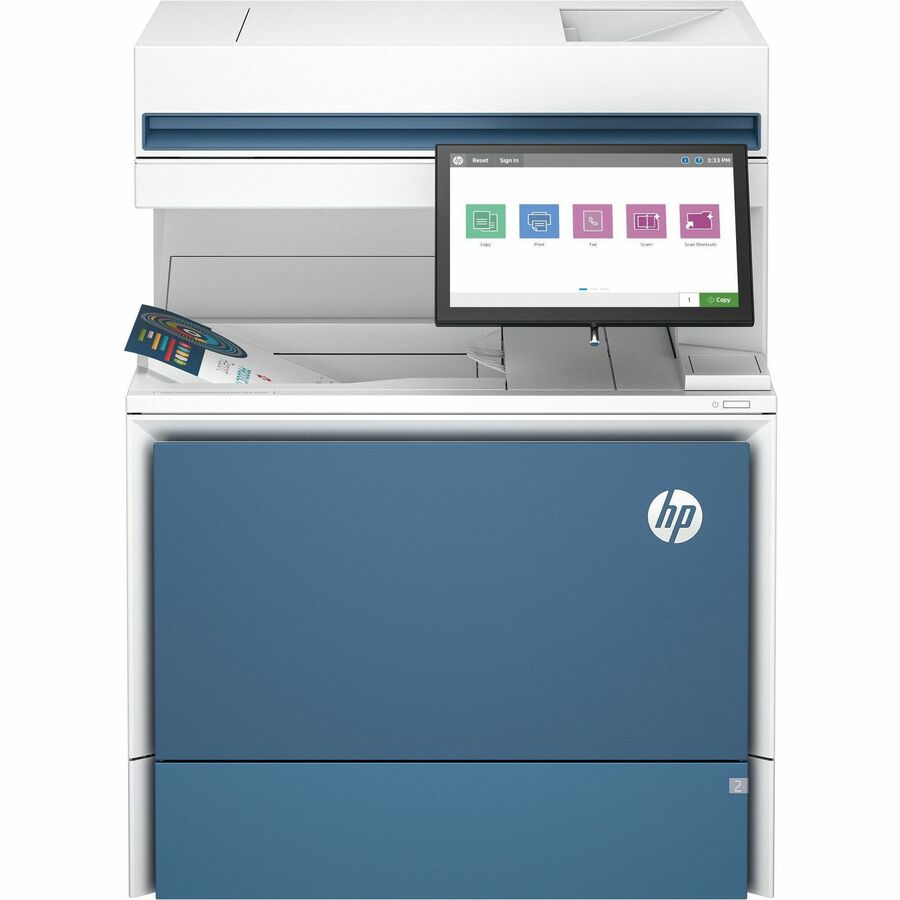 HP LaserJet Enterprise 6800zf Wired Laser Multifunction Printer 6QN36A#BGJ