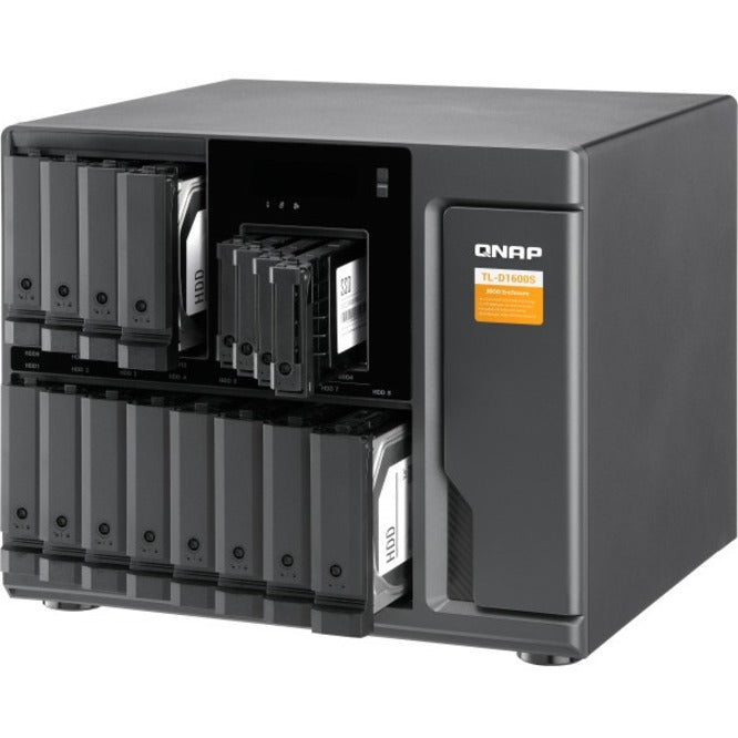 QNAP TL-D1600S Drive Enclosure SATA/600 - Mini-SAS Host Interface Tower TL-D1600S-US