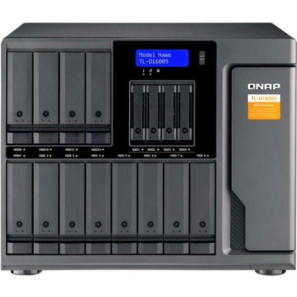 QNAP TL-D1600S Drive Enclosure SATA/600 - Mini-SAS Host Interface Tower TL-D1600S-US