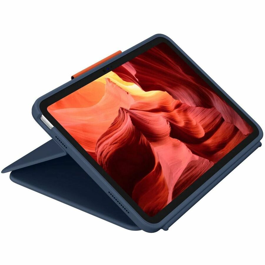 Logitech Rugged Combo 4 Étui robuste pour clavier/housse Apple iPad (10e génération) Tablette, stylet 920-011133